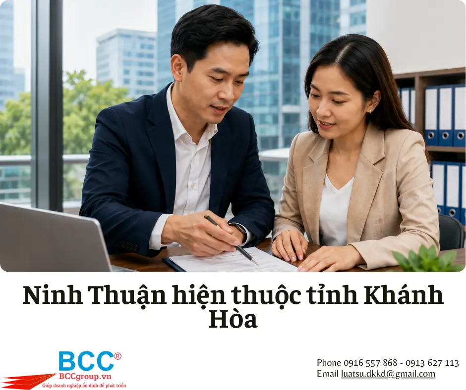 Dịch vụ thay đổi địa chỉ công ty tại Ninh Thuận