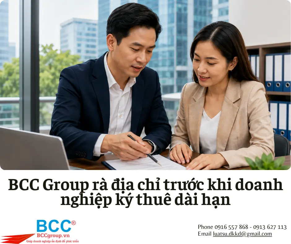 Dịch vụ thay đổi địa chỉ công ty tại Quận 3