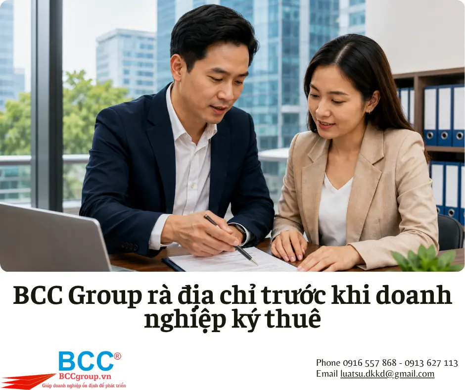 Dịch vụ thay đổi địa chỉ công ty tại Quận 7
