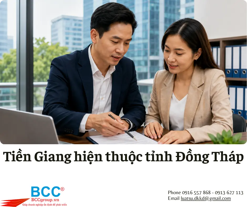 Dịch vụ thay đổi địa chỉ công ty tại Tiền Giang