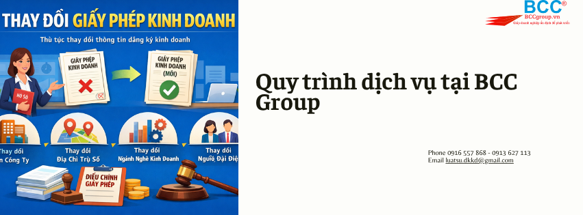 Dịch Vụ Thay Đổi Giấy Phép Kinh Doanh Quận Gò Vấp