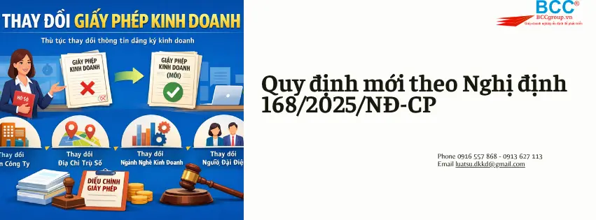 Dịch Vụ Thay Đổi Giấy Phép Kinh Doanh Quận Phú Nhuận