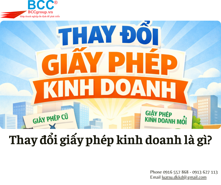 Dịch Vụ Thay Đổi Giấy Phép Kinh Doanh Quận Tân Bình