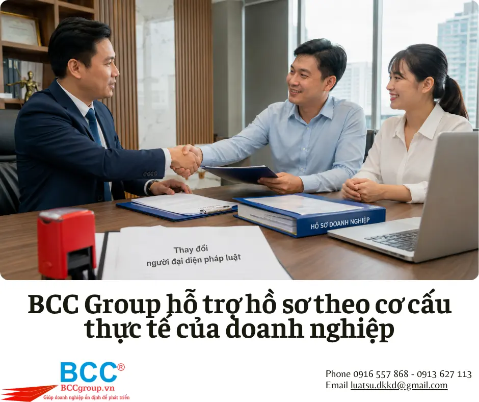 Dịch vụ thay đổi người đại diện pháp luật tại Bình Dương