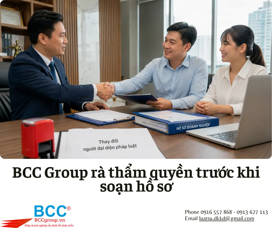 Dịch vụ thay đổi người đại diện pháp luật tại Hậu Giang