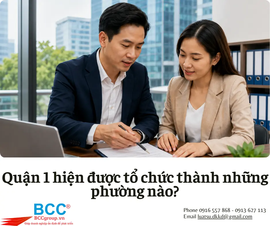 Dịch vụ thay đổi người đại diện theo pháp luật tại Quận 1
