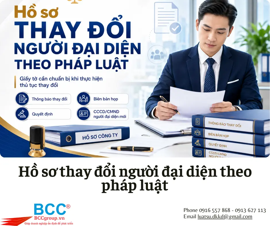 Dịch vụ thay đổi người đại diện theo pháp luật tại Quận 1