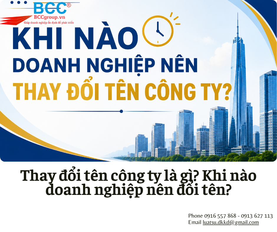 Dịch Vụ Thay Đổi Tên Công Ty Tại Quận 2