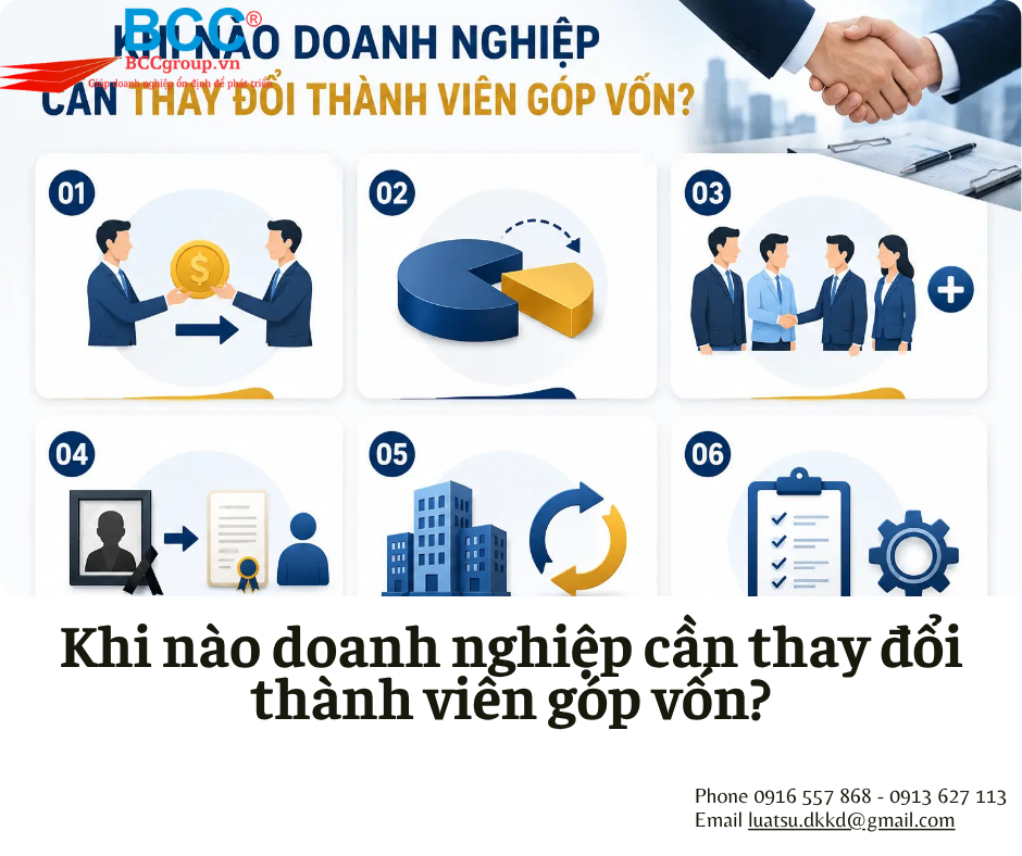 Dịch Vụ Thay Đổi Thành Viên Góp Vốn Tại Quận Tân Bình