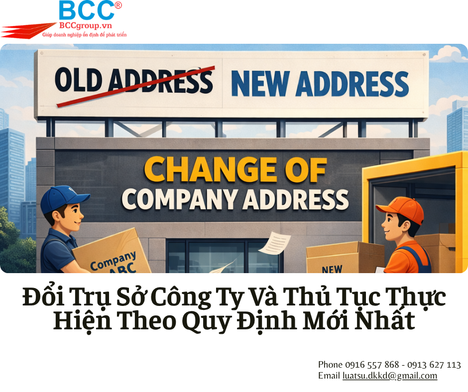 Đổi Trụ Sở Công Ty