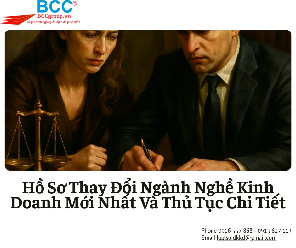 Hồ Sơ Thay Đổi Ngành Nghề Kinh Doanh