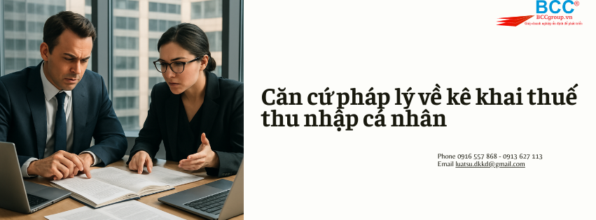 Hướng dẫn kê khai thuế thu nhập cá nhân theo quy định mới nhất