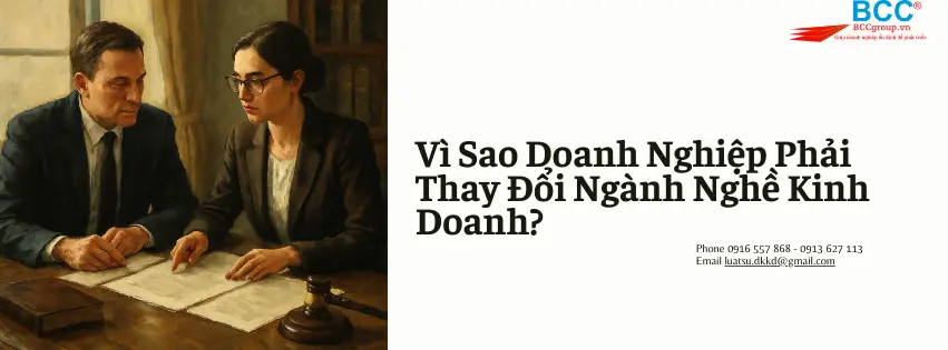 Hướng Dẫn Thay Đổi Ngành Nghề Kinh Doanh 