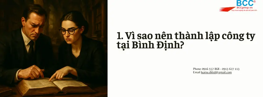 Dịch vụ thành lập công ty tại Bình Định