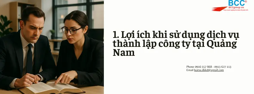 Thành lập công ty tại Quảng Nam