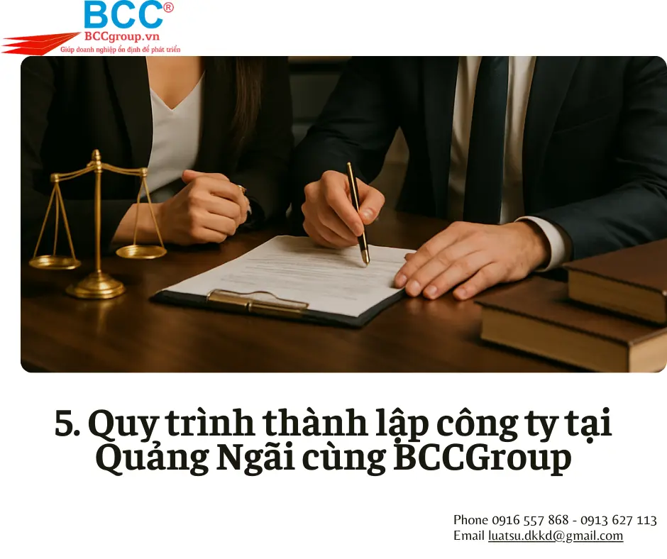 Dịch vụ thành lập công ty tại Quảng Ngãi