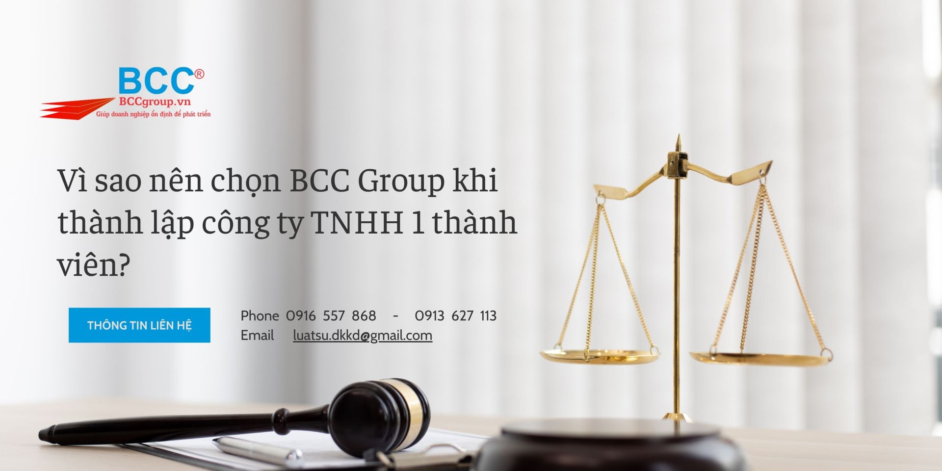 Thành lập công ty TNHH 1 thành viên