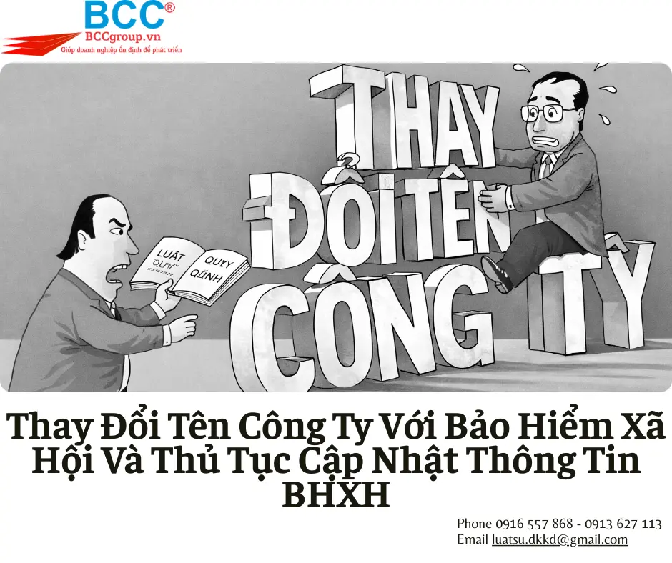 Thay Đổi Tên Công Ty Với Bảo Hiểm Xã Hội