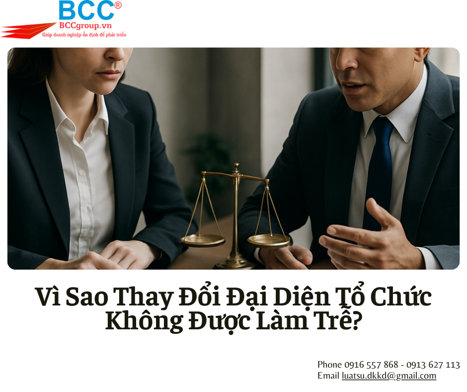 Thay Đổi Thông Tin Về Đại Diện Tổ Chức 2026