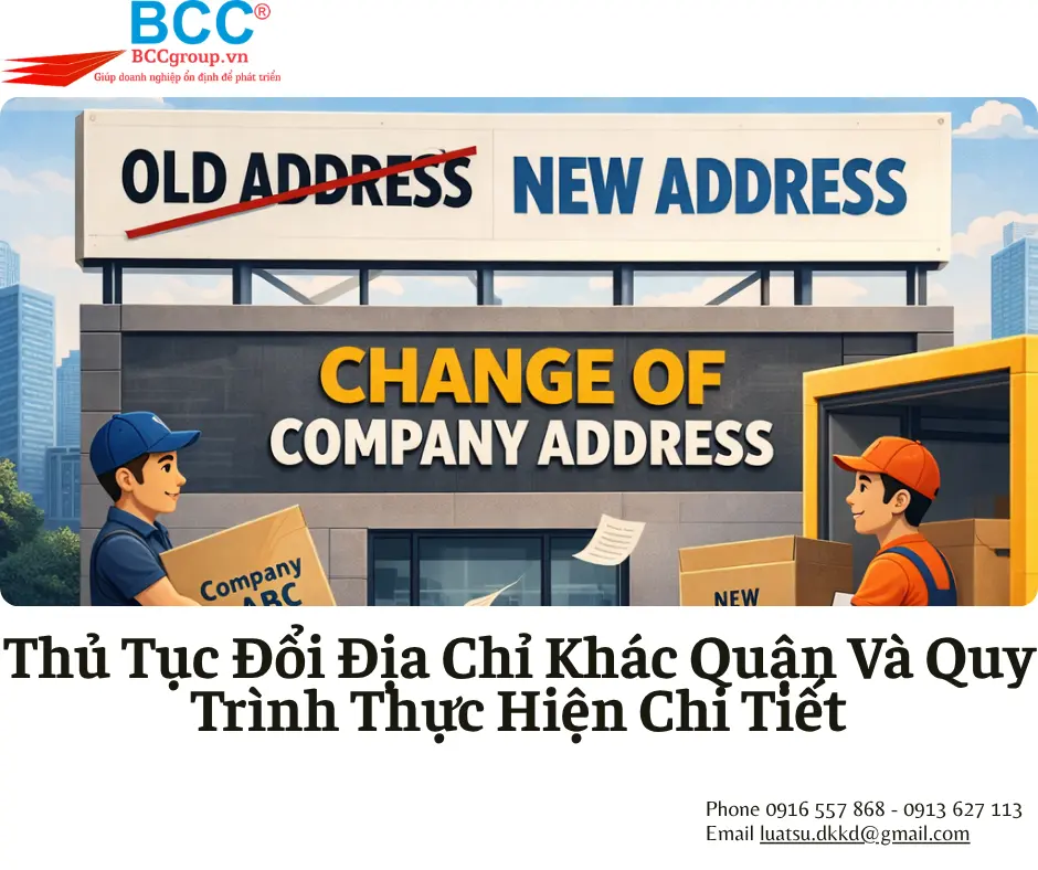 Thủ Tục Đổi Địa Chỉ Khác Quận