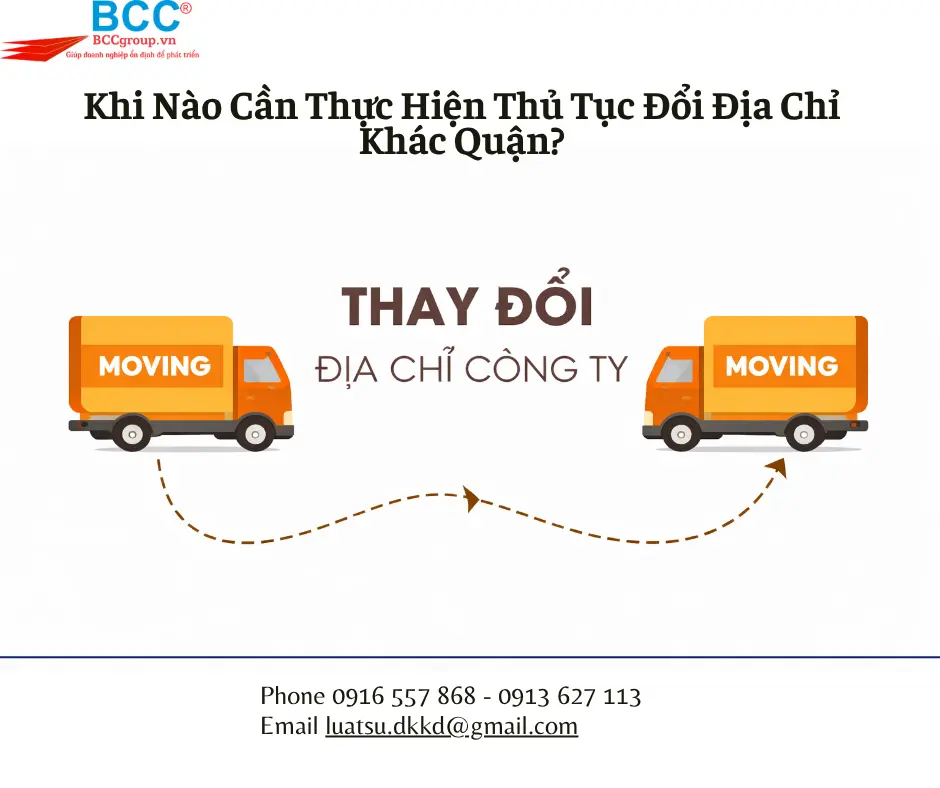 Thủ Tục Đổi Địa Chỉ Khác Quận
