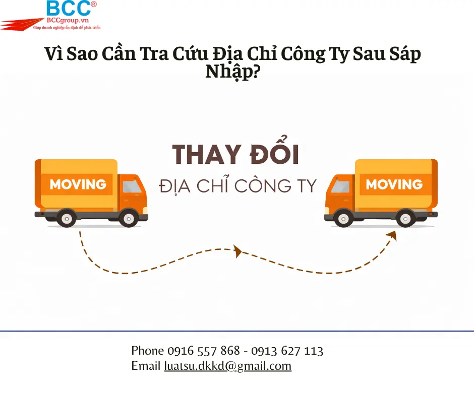 Tra Cứu Địa Chỉ Công Ty Sau Sáp Nhập