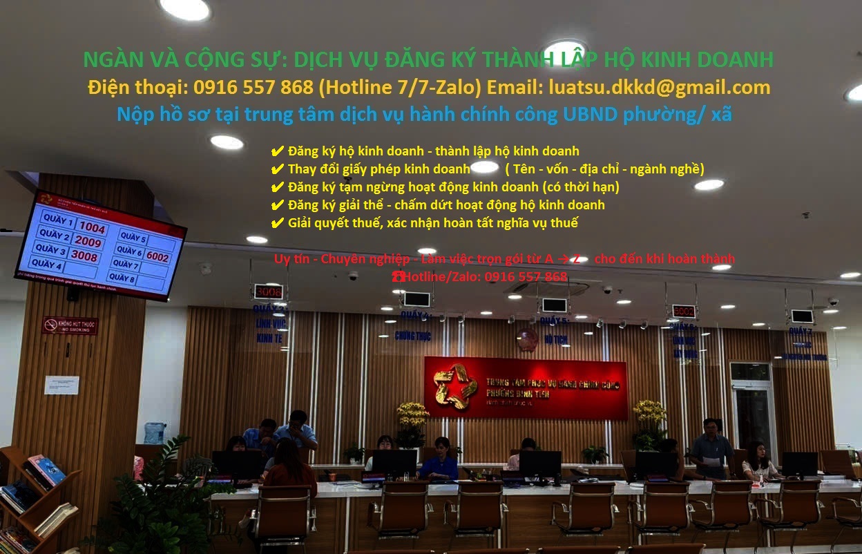 Đăng ký hộ kinh doanh
