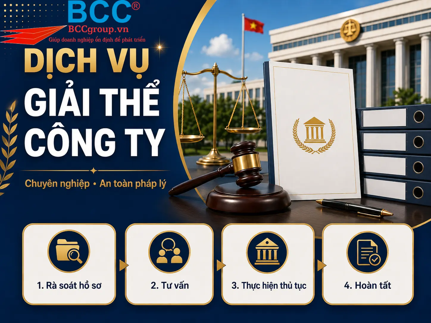 Dịch vụ giải thể công ty