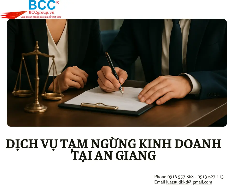 DỊCH VỤ TẠM NGỪNG KINH DOANH TẠI AN GIANG