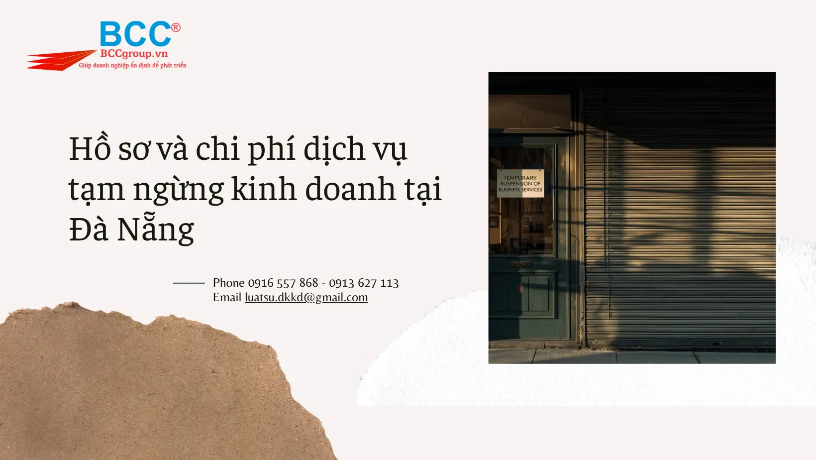 Dịch vụ tạm ngừng kinh doanh tại Đà Nẵng 