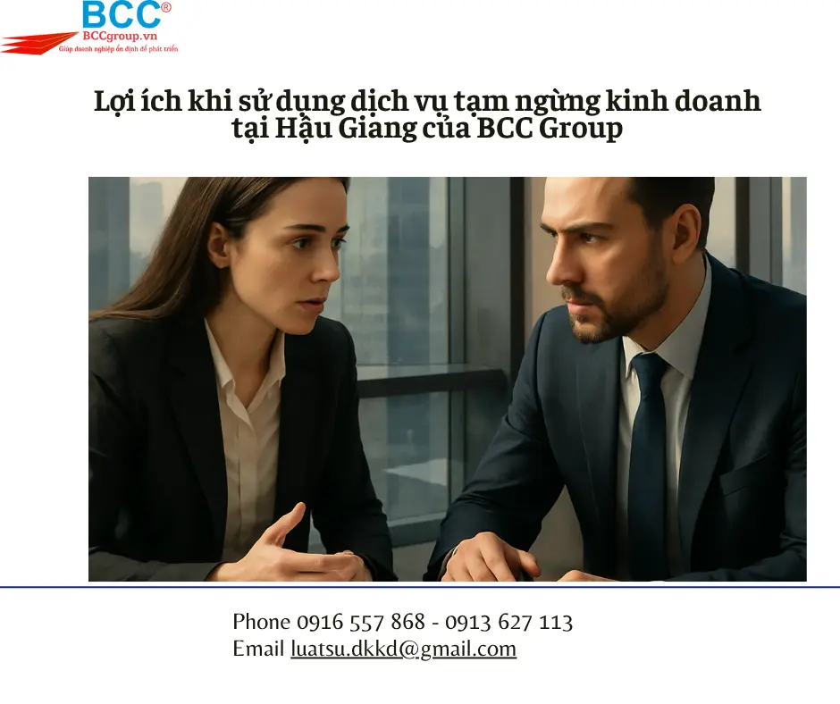 Dịch vụ Tạm ngừng kinh doanh tại Hậu Giang