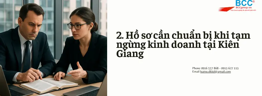 Dịch vụ tạm ngừng kinh doanh tại Kiên Giang