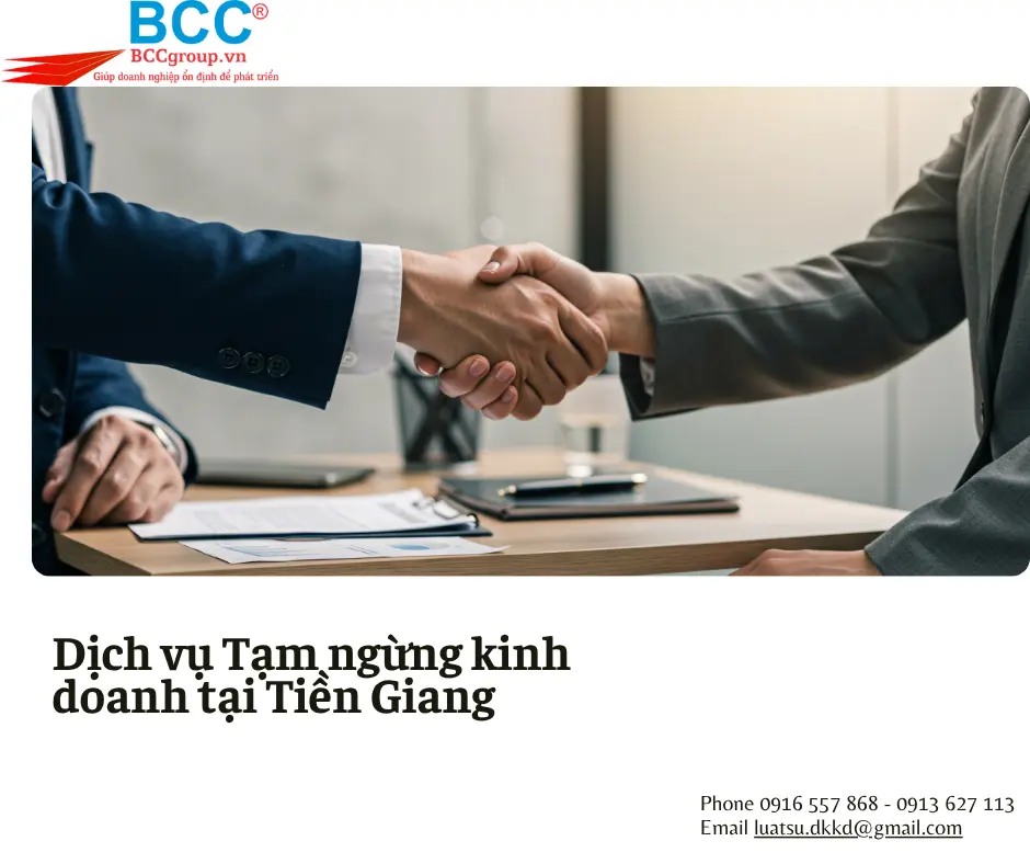 Dịch vụ Tạm ngừng kinh doanh tại Tiền Giang