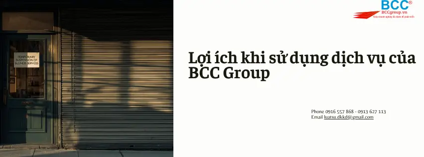 Dịch vụ Tạm ngừng kinh doanh tại Tiền Giang