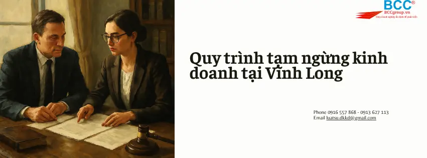 Dịch vụ tạm ngừng kinh doanh tại Vĩnh Long