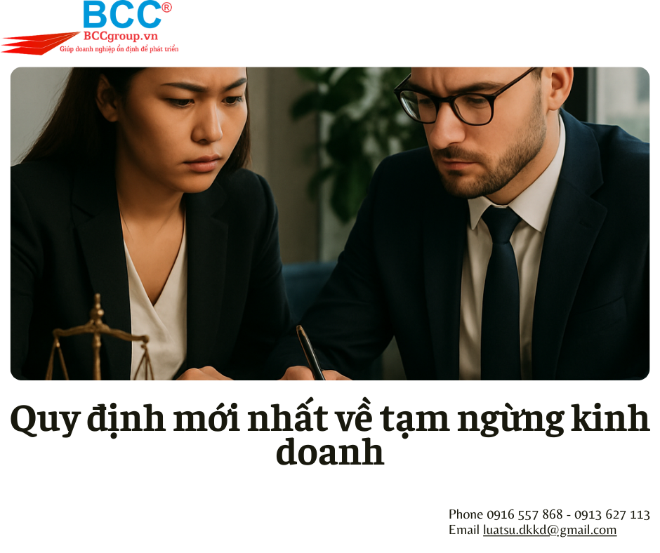 Tạm ngưng kinh doanh, tạm ngừng kinh doanh