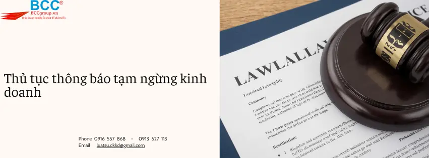 Dịch vụ tạm ngừng kinh doanh uy tín đúng luật