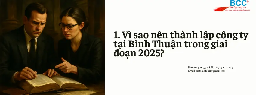 Thành lập công ty tại Bình Thuận