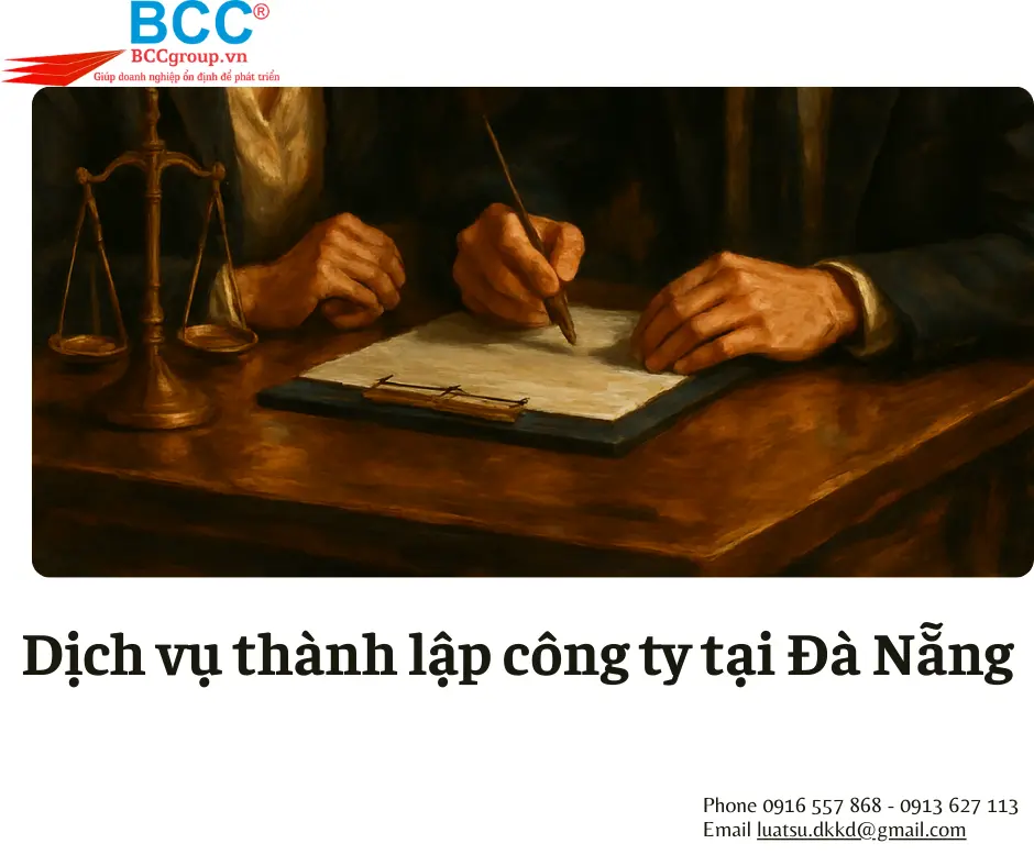 Dịch vụ thành lập công ty tại Đà Nẵng