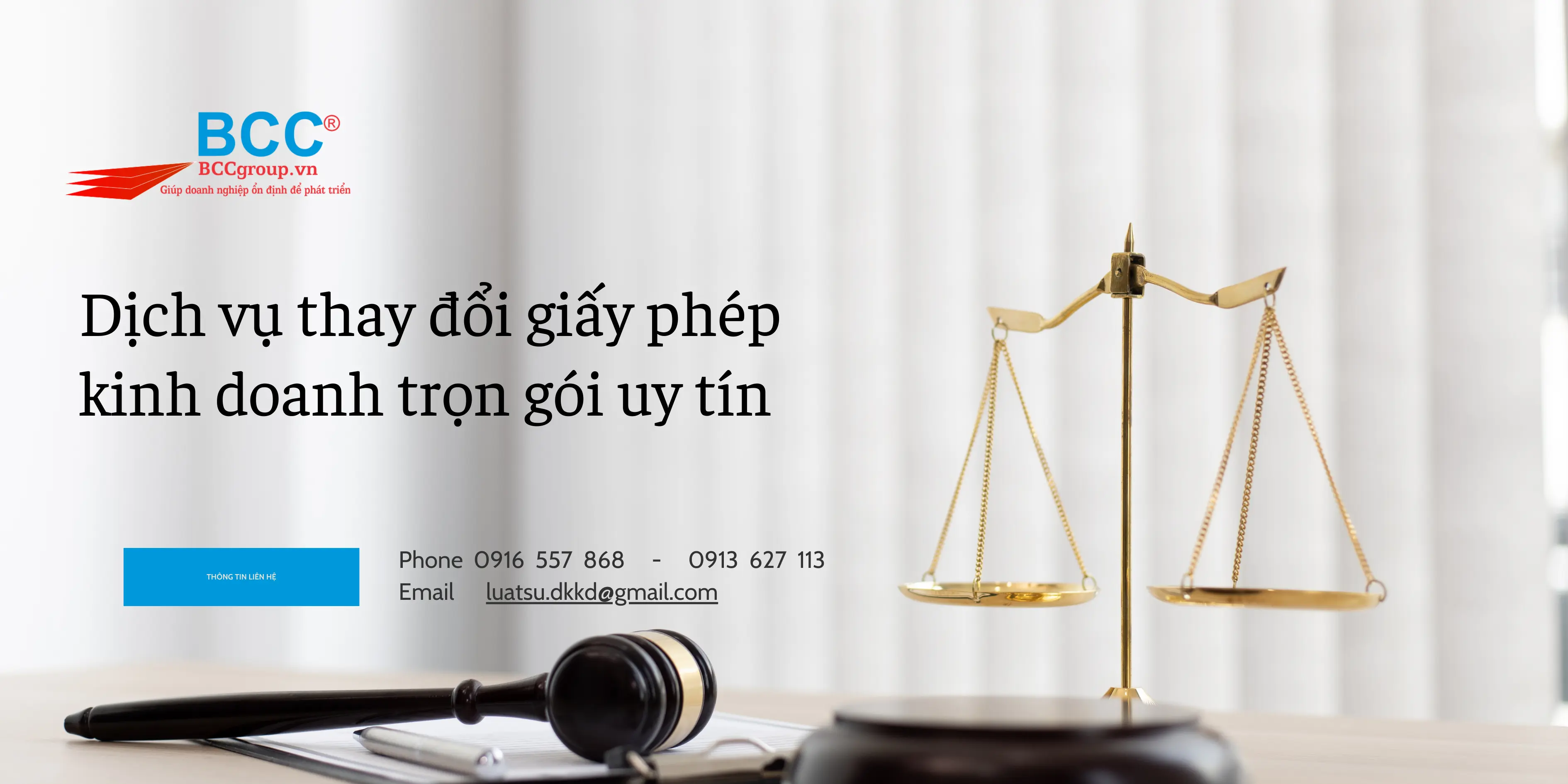 Dịch vụ thay đổi giấy phép kinh doanh trọn gói uy tín