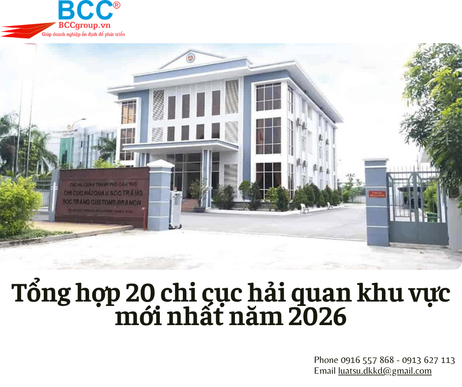 Tổng hợp 20 chi cục hải quan khu vực mới nhất năm 2026