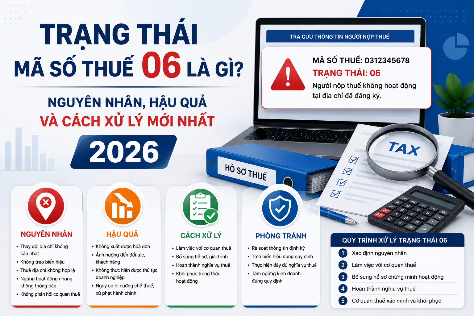 Trạng Thái Mã Số Thuế 06 Là Gì
