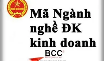 MÃ NGÀNH NGHỀ ĐKKD
