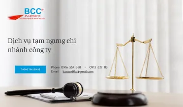 Dịch vụ tạm ngưng chi nhánh công ty