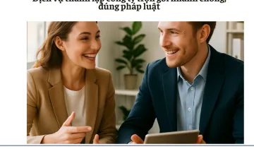 Dịch vụ thành lập công ty trọn gói nhanh chóng, đúng pháp luật