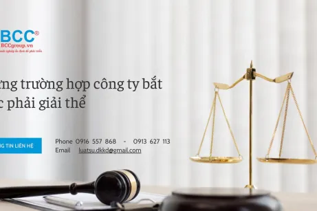 Những trường hợp công ty bắt buộc phải giải thể