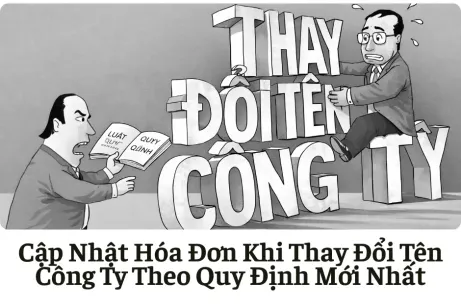 Cập Nhật Hóa Đơn Khi Thay Đổi Tên Công Ty