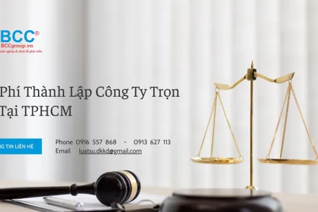 Chi Phí Thành Lập Công Ty Trọn Gói Tại TPHCM