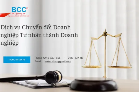 Dịch vụ Chuyển đổi Doanh nghiệp Tư nhân thành Doanh nghiệp