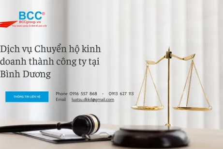 Dịch vụ Chuyển hộ kinh doanh thành công ty tại Bình Dương
